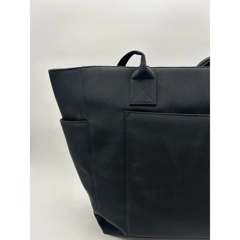 L.L.‎ Bean Large Black Computer Shoulder Tote Bag Multiple Pockets Professional
